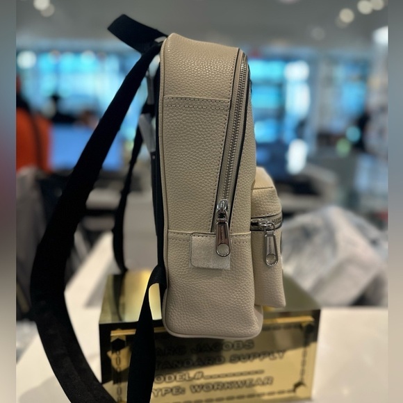 NWT! NEW! Marc Jacobs Leather Backpack -Small Cream Marshmallow main image 7